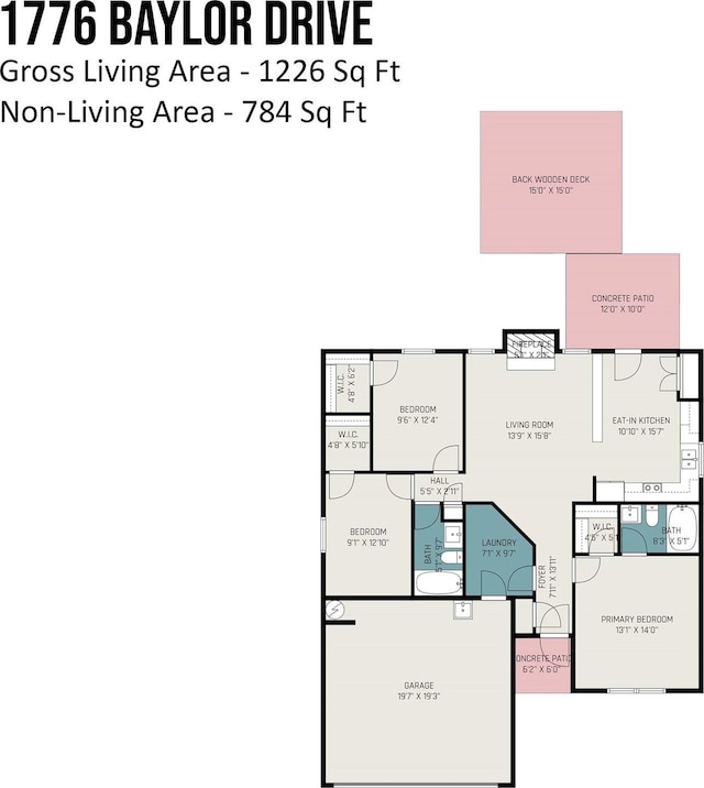 1776 Baylor Dr, Rock Hill, SC 29732 - home floor plan