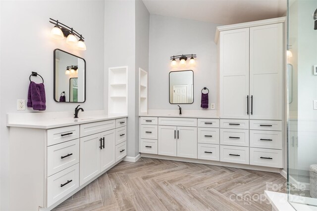 9593 Indian Beech Ave NW, Concord, NC 28027 - full bathroom with vanity and a shower