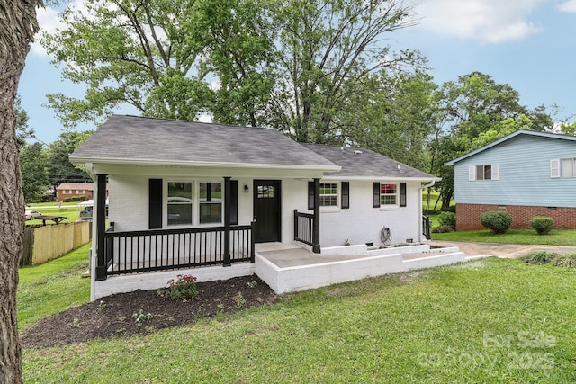 330 Willow Oak Cir, Lancaster, SC 29720 - bungalow featuring brick siding, a porch, and a shingled roof