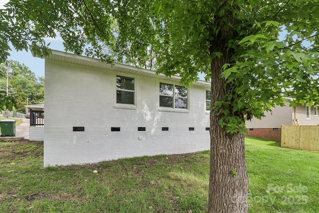 330 Willow Oak Cir, Lancaster, SC 29720 - rear view of property with crawl space