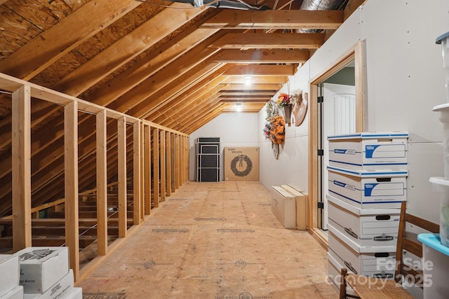 270 N St, Salisbury, NC 28147 - view of unfinished attic
