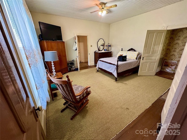 4689 Lakeview Acres Rd, Valdese, NC 28690 - bedroom featuring wood finished floors