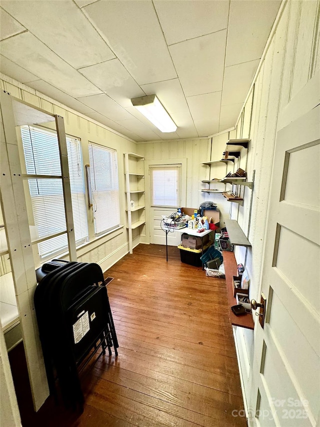 4689 Lakeview Acres Rd, Valdese, NC 28690 - office featuring hardwood / wood-style floors