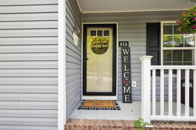 835 Jet St, Kannapolis, NC 28081 - property entrance featuring covered porch