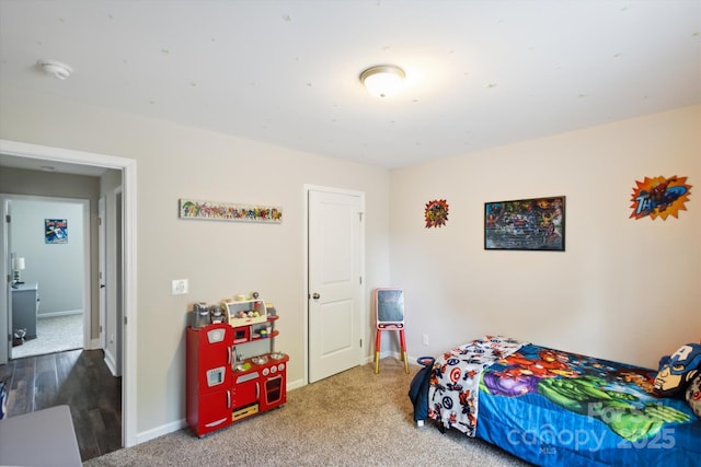 835 Jet St, Kannapolis, NC 28081 - bedroom featuring baseboards and carpet flooring