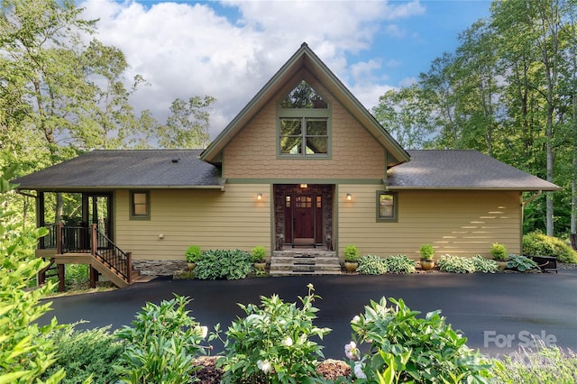 268 Trappers Run Dr, Burnsville, NC 28714 - view of front of home featuring a shingled roof