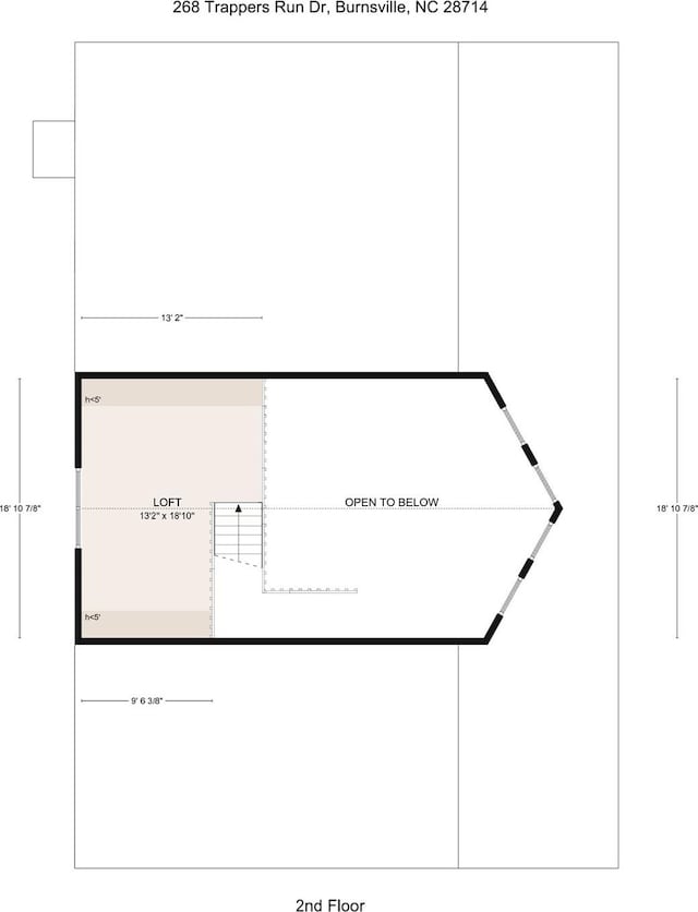 268 Trappers Run Dr, Burnsville, NC 28714 - property floor plan