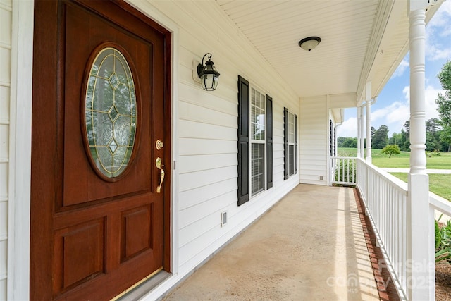 6201 New Hope Church Rd, Marshville, NC 28103 - view of exterior entry with covered porch