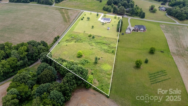6201 New Hope Church Rd, Marshville, NC 28103 - view of rural area with property parcel outlined and a pastoral area