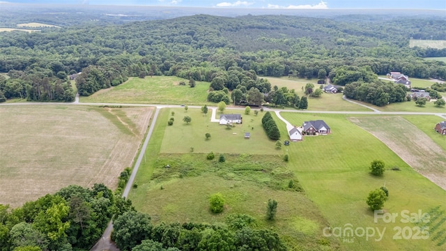 6201 New Hope Church Rd, Marshville, NC 28103 - aerial view of sparsely populated area featuring a heavily wooded area