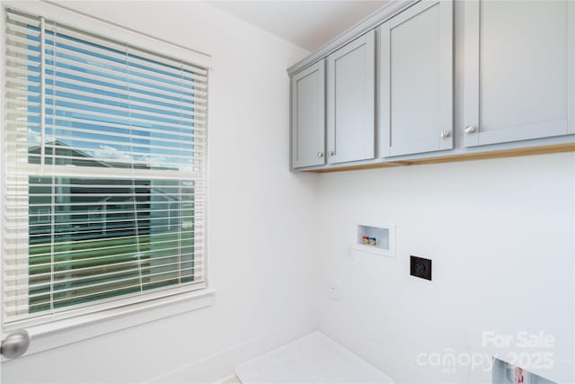 32616 Millingport Rd Unit 7144, New London, NC 28127 - laundry room featuring hookup for an electric dryer, cabinet space, hookup for a washing machine, and hookup for a gas dryer