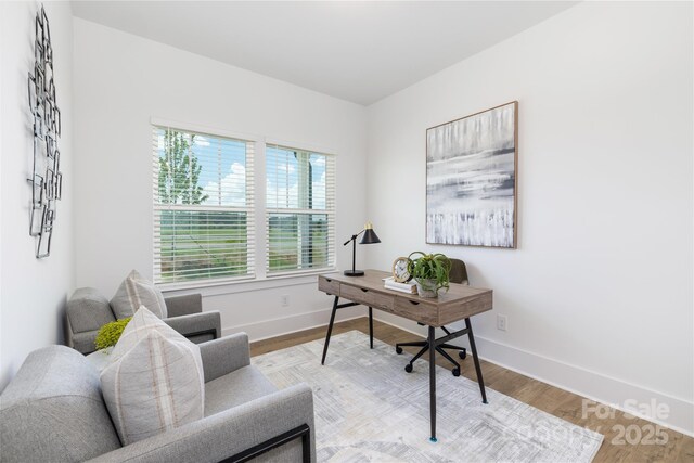 32616 Millingport Rd Unit 7144, New London, NC 28127 - office featuring baseboards and wood finished floors