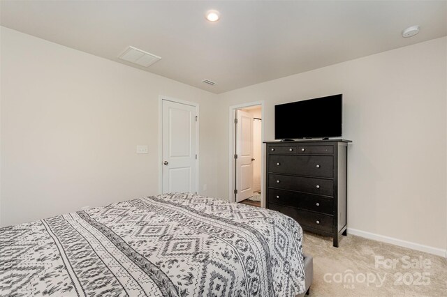 2037 Langer St, Charlotte, NC 28214 - bedroom with light carpet and baseboards