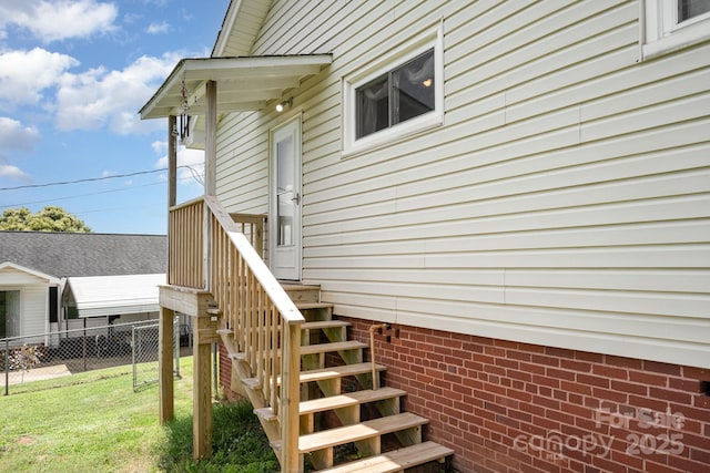 380 Woodlawn Ave, Cramerton, NC 28032 - entrance to property