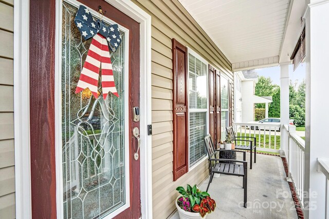 1503 Stoney Ct, York, SC 29745 - view of exterior entry featuring a porch
