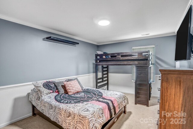 1503 Stoney Ct, York, SC 29745 - bedroom featuring carpet flooring and crown molding