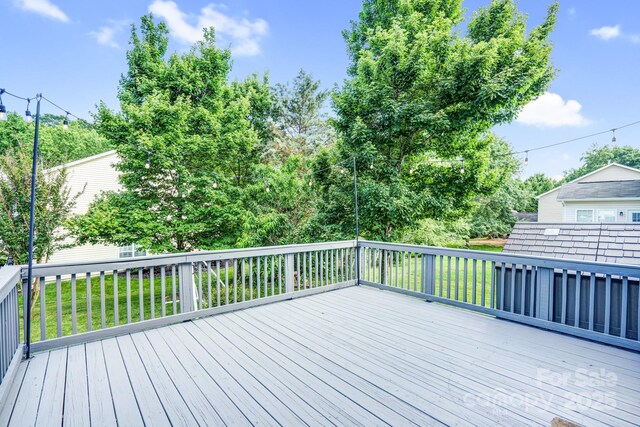 1503 Stoney Ct, York, SC 29745 - view of wooden deck