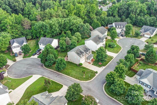 1503 Stoney Ct, York, SC 29745 - aerial perspective of suburban area featuring a heavily wooded area