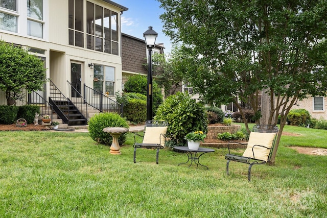 3528 Colony Rd Unit A, Charlotte, NC 28211 - view of green lawn