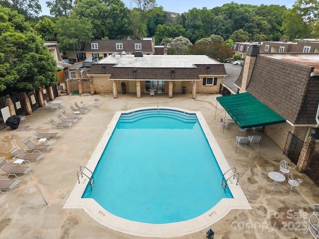 3528 Colony Rd Unit A, Charlotte, NC 28211 - community pool featuring a patio