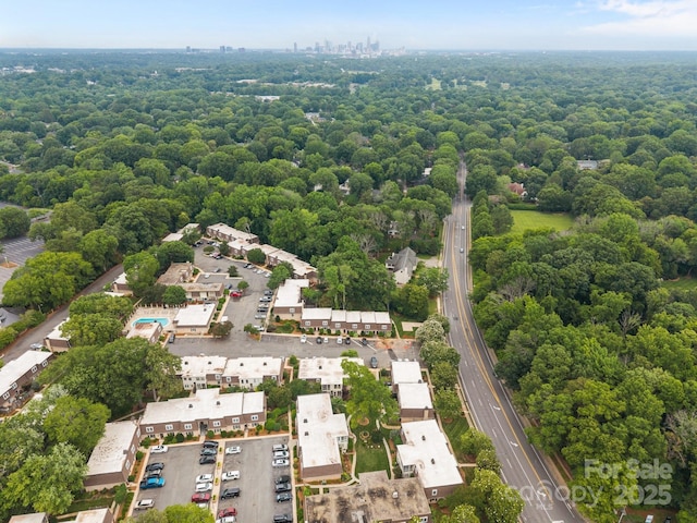 3528 Colony Rd Unit A, Charlotte, NC 28211 - drone / aerial view of a major roadway