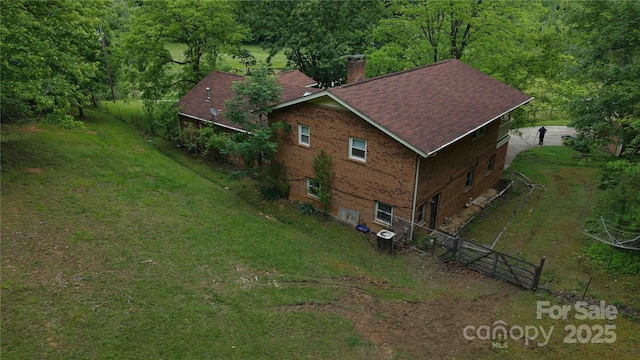 773 Peppers Creek Rd, Marion, NC 28752 - view from above of property featuring a heavily wooded area
