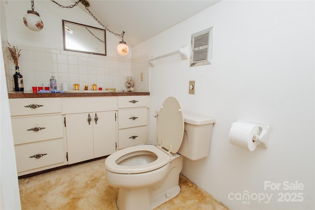 773 Peppers Creek Rd, Marion, NC 28752 - bathroom with toilet and vanity