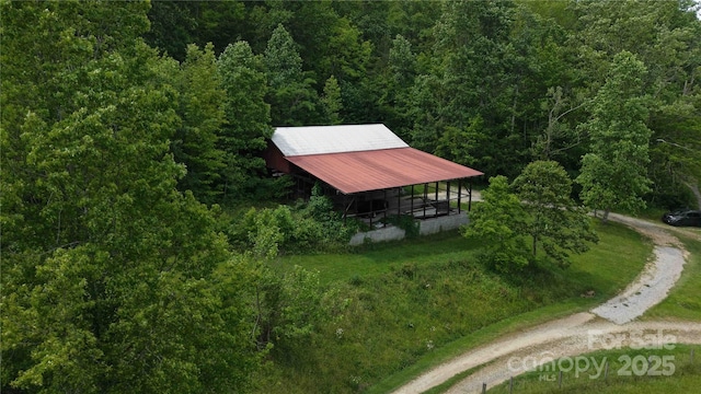 773 Peppers Creek Rd, Marion, NC 28752 - view of subject property with a forest