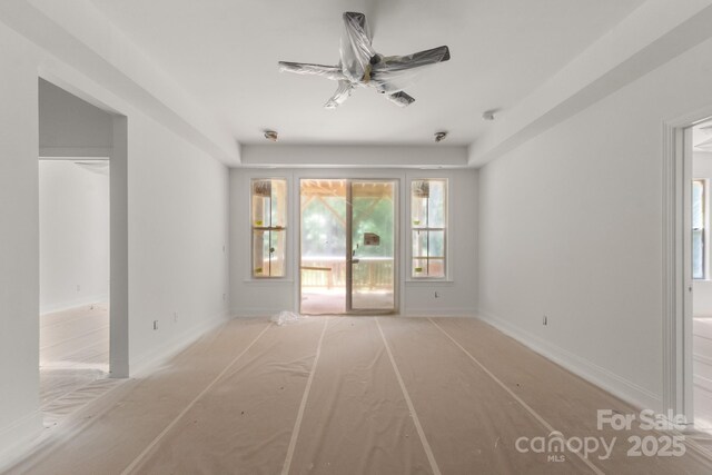4315 Palm Dr, Denver, NC 28037 - empty room with ceiling fan and baseboards