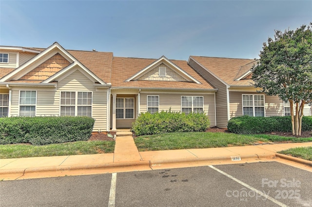 1890 Sandal Brook Rd, Fort Mill, SC 29707 - townhome / multi-family property with uncovered parking and roof with shingles