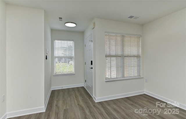 1890 Sandal Brook Rd, Fort Mill, SC 29707 - doorway to outside with wood finished floors and baseboards