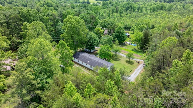 4375 Fox Rd, Lenoir, NC 28645 - aerial view of a heavily wooded area