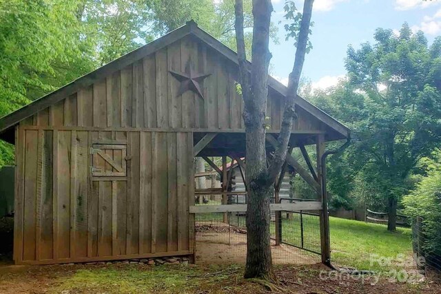 30 Wagon Mountain Dr, Weaverville, NC 28787 - view of outbuilding