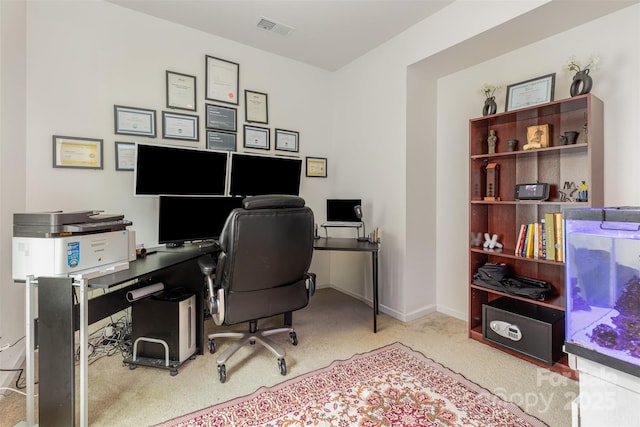 12822 Plumleaf Dr, Charlotte, NC 28213 - carpeted office space with baseboards