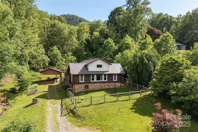 223 Smith Cove Rd, Candler, NC 28715 - view of subject property featuring a forest