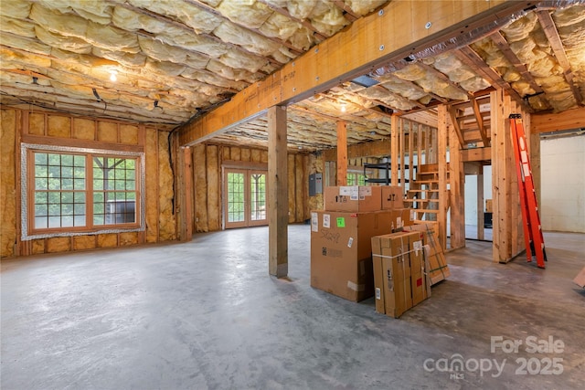 148 Pearl Way, Burnsville, NC 28714 - misc room featuring unfinished concrete flooring