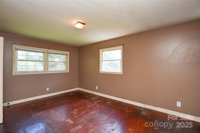 923 Yuma St, Charlotte, NC 28213 - empty room with hardwood / wood-style floors and baseboards