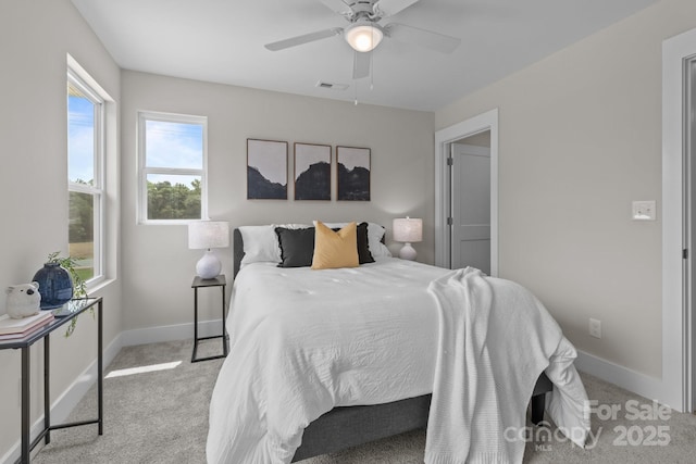 4949 Rimer Rd Unit 4, Concord, NC 28025 - bedroom with light carpet, multiple windows, and baseboards