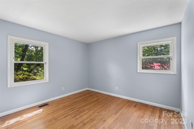 1075 Parkview Dr, Gastonia, NC 28054 - empty room with plenty of natural light, baseboards, and light wood-type flooring