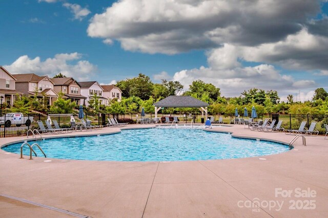 11951 Old Statesville Rd, Huntersville, NC 28078 - community pool with a patio and a gazebo
