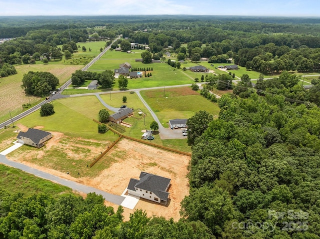 4975 Rimer Rd Unit 1, Concord, NC 28025 - view of rural area with a heavily wooded area