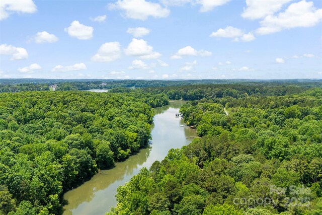 6300 Latta Springs Cir, Huntersville, NC 28078 - aerial view of a heavily wooded area and a large body of water