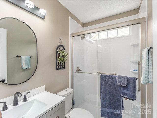 379 Running Briar Rd, Fletcher, NC 28732 - full bath featuring vanity, a stall shower, and toilet