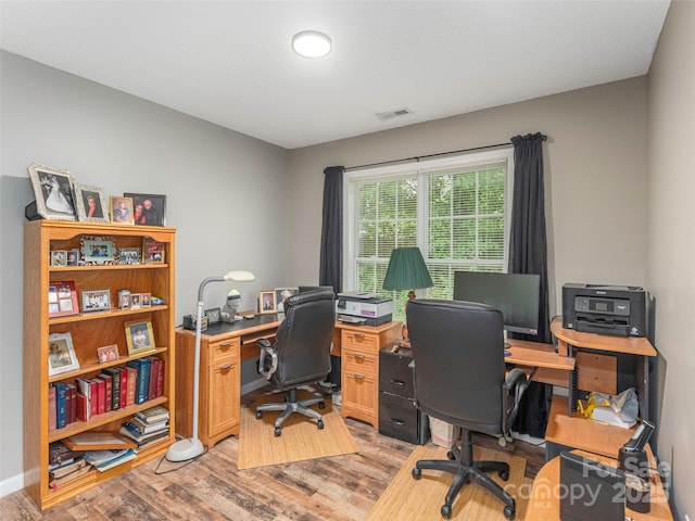 379 Running Briar Rd, Fletcher, NC 28732 - office featuring light wood finished floors