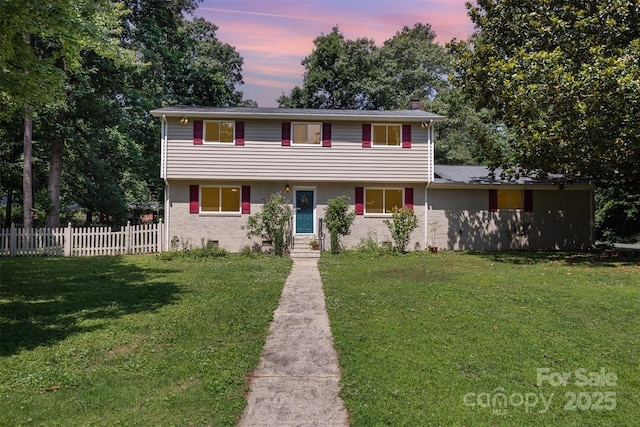 7015 Lavern St, Charlotte, NC 28215 - view of front of house featuring brick siding and a chimney