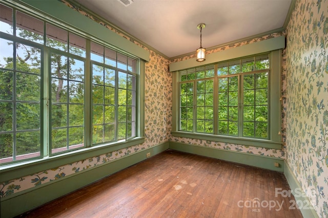 93 Villa Barbara Ln, Tryon, NC 28782 - view of unfurnished sunroom