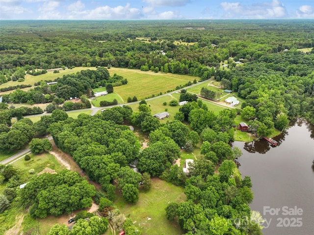 2021 Beamguard Rd, Clover, SC 29710 - drone / aerial view of a nearby body of water and a forest