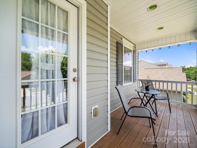 10426 Kempsford Dr, Charlotte, NC 28262 - view of wooden porch