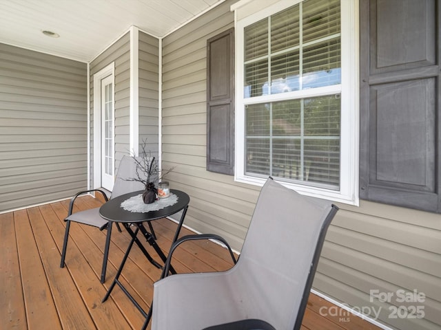 10426 Kempsford Dr, Charlotte, NC 28262 - view of wooden porch