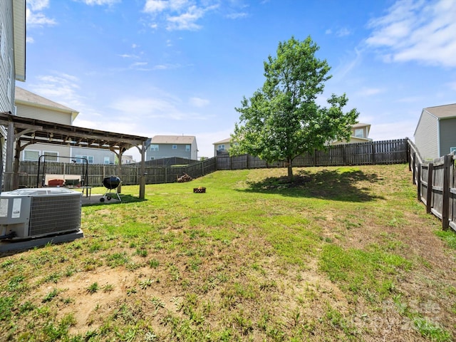 10426 Kempsford Dr, Charlotte, NC 28262 - view of yard with cooling unit
